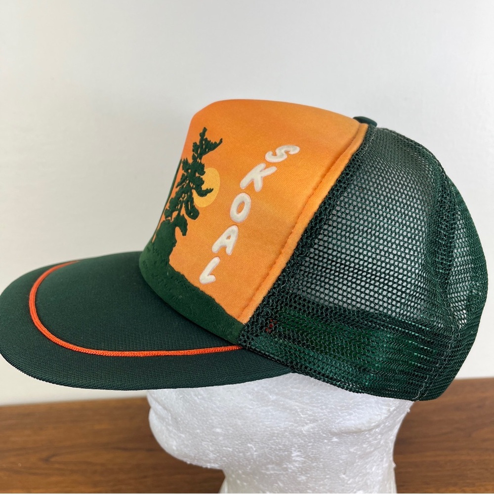 Vintage Skoal Chewing Tobacco Snapback Adjustable Trucker Mesh Cowboy Hat rare - Picture 4 of 13